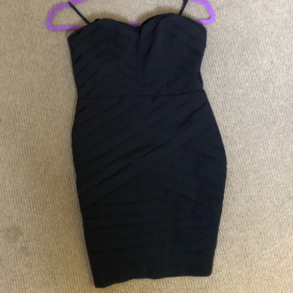 Gianni Bini Dresses & Skirts - Black Strapless Mini Dress